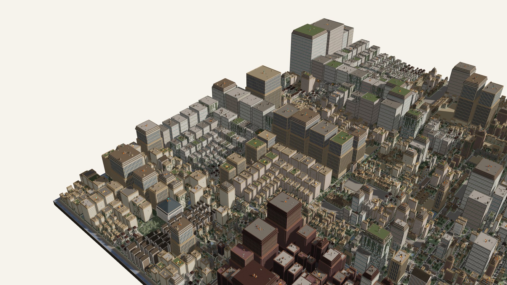 The React repository as a city, seen from above the react-reconciler district